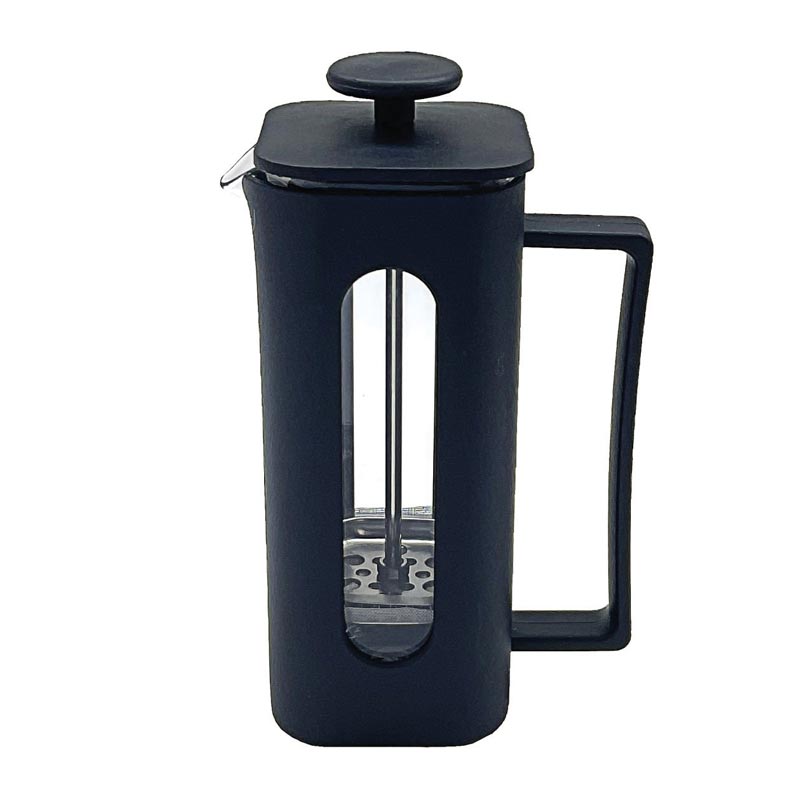 Biradlı Groovy GRV-A103 French Press, 600 cl, Siyah, kahve aksesuarı