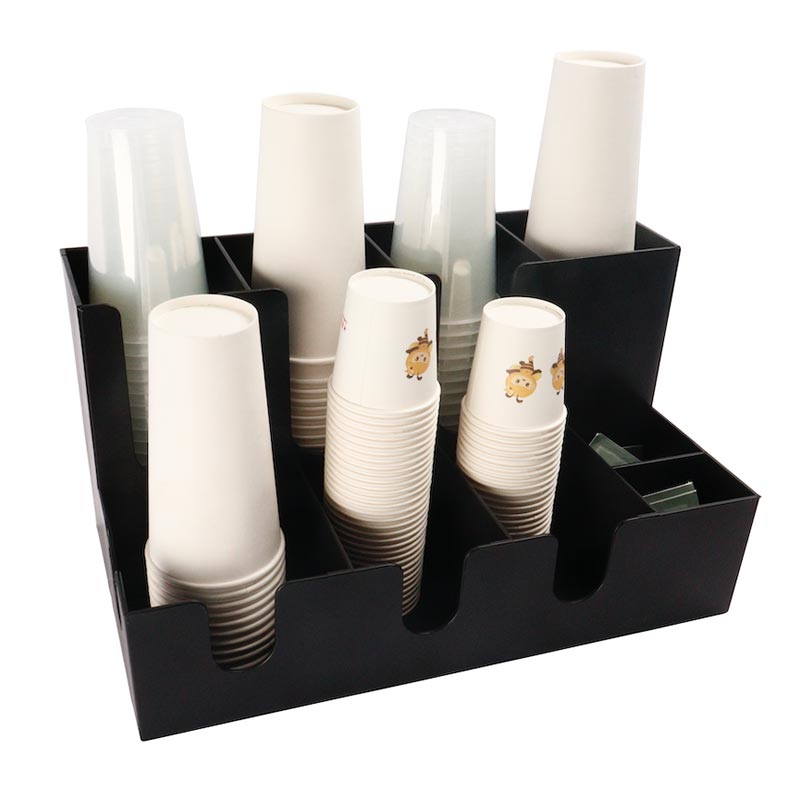 biradli groovy grvkbs02 plastik karton bardak standi ve organizator 42x24x23 cm bar ve kokteyl ekipmani