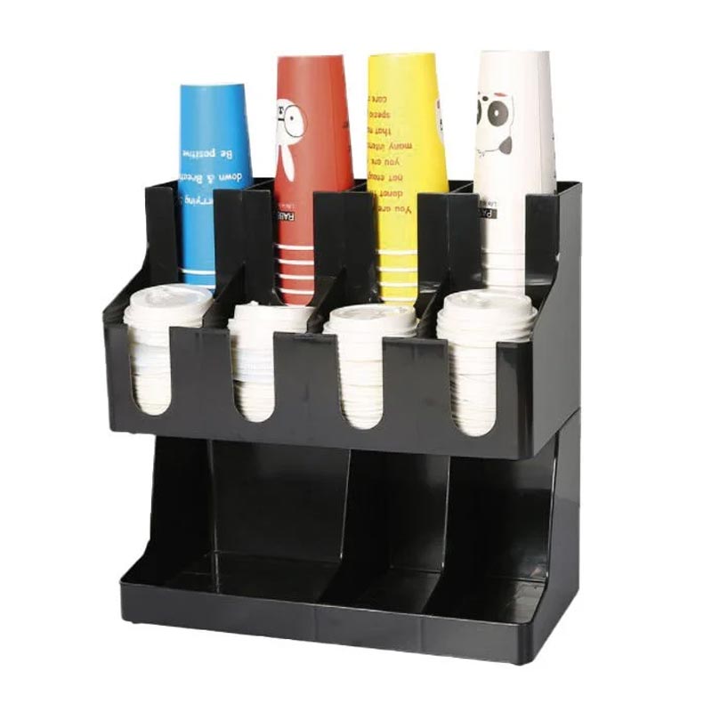 biradli groovy grvkbs03 plastik karton bardak standi ve organizator 41x21x40 cm bar ve kokteyl ekipmani