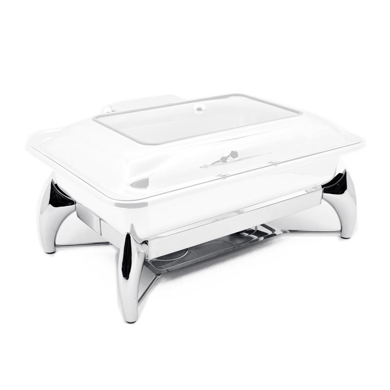biradli grv4011 ekonomik dikdortgen chafing dish ayakli stand profesyonel mutfak ekipmani