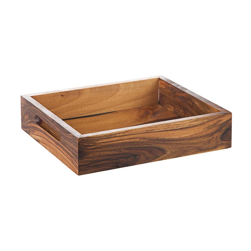 biradli grv1900 dikdortgen ahsap ekmeklik 25x19 cm profesyonel mutfak ekipmani