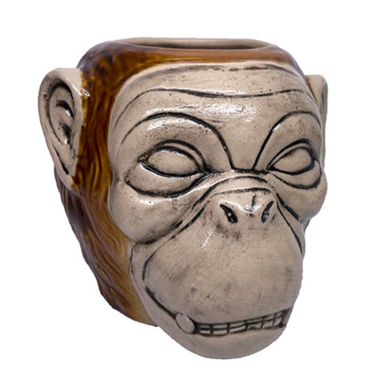 biradli grv20224 seramik tiki kokteyl bardagi 12x14 cm 750 cc bar ve kokteyl ekipmani