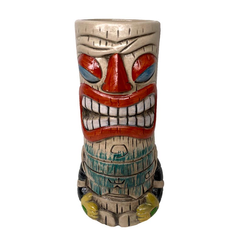 biradli grv20226 seramik tiki kokteyl bardagi 73x195 cm 380 cc bar ve kokteyl ekipmani