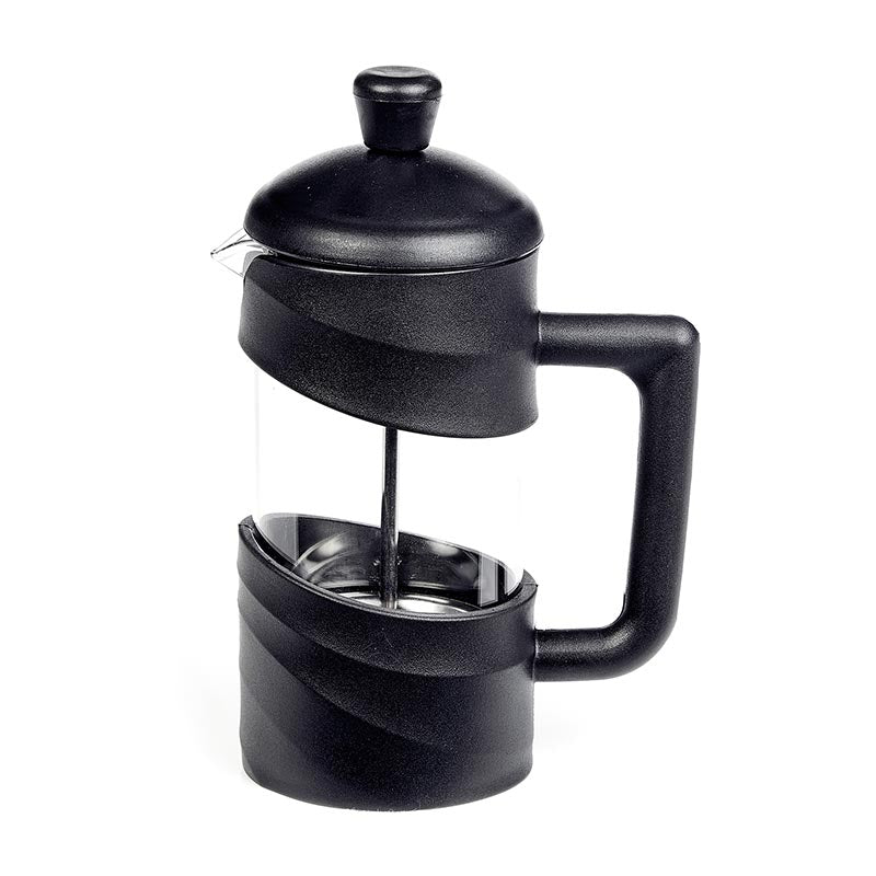 Biradlı GRV-B16 French Press, 350 cc, Siyah, kahve aksesuarı
