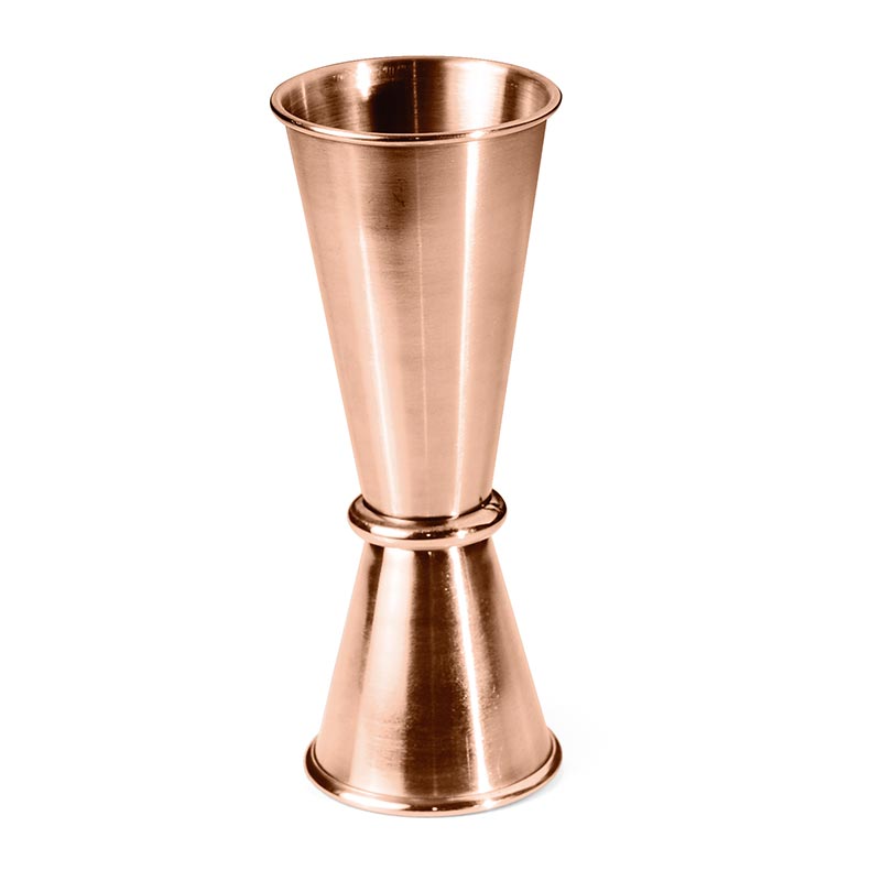 biradli ef98 jigger 36 cl bakir profesyonel mutfak ekipmani