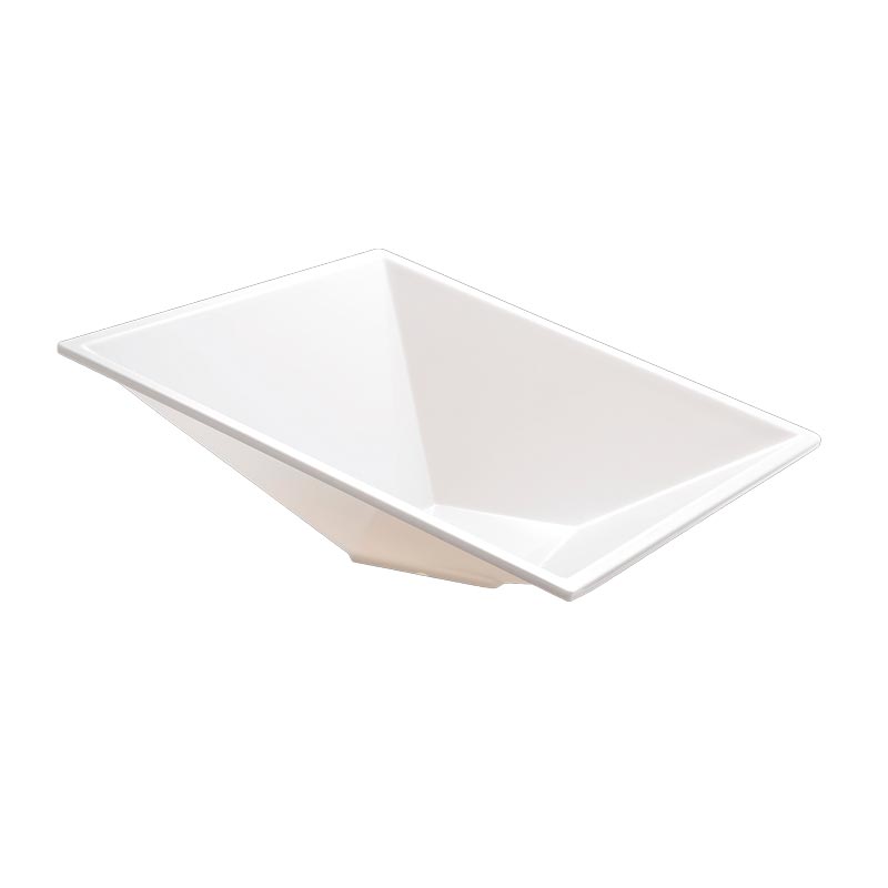 biradli mc303 kare melamin sunum kasesi 355x355x11 cm servis ve sunum ekipmani