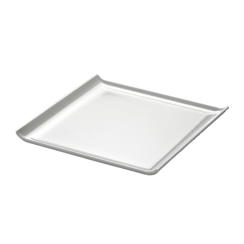 biradli brd103512 kare sunum tepsisi melamin 30x30x3 cm servis ve sunum ekipmani