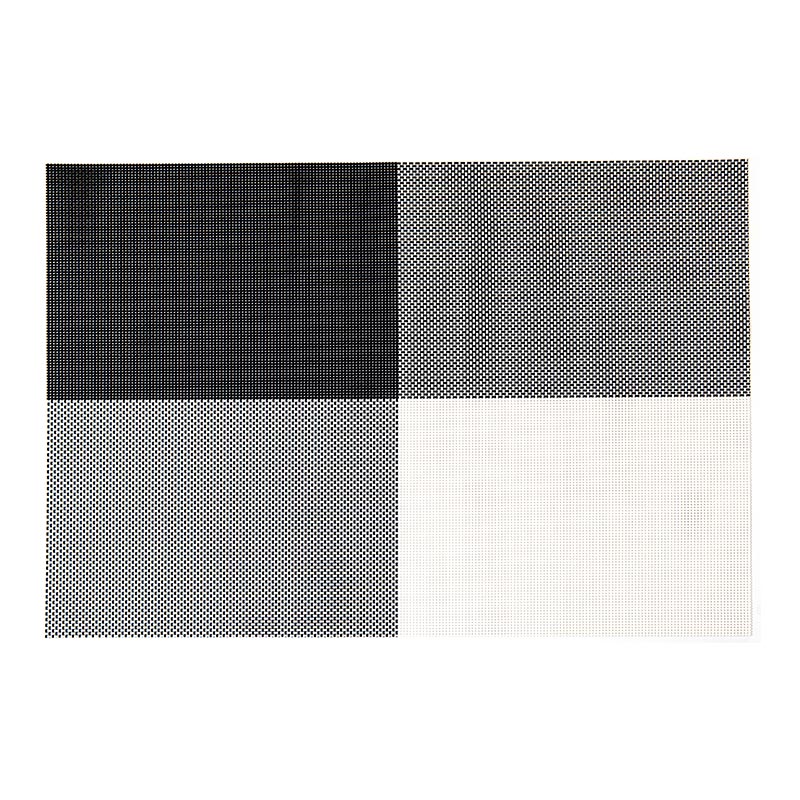 biradli brd021 kareli pvc amerikan servis 30x45 cm siyah profesyonel mutfak ekipmani