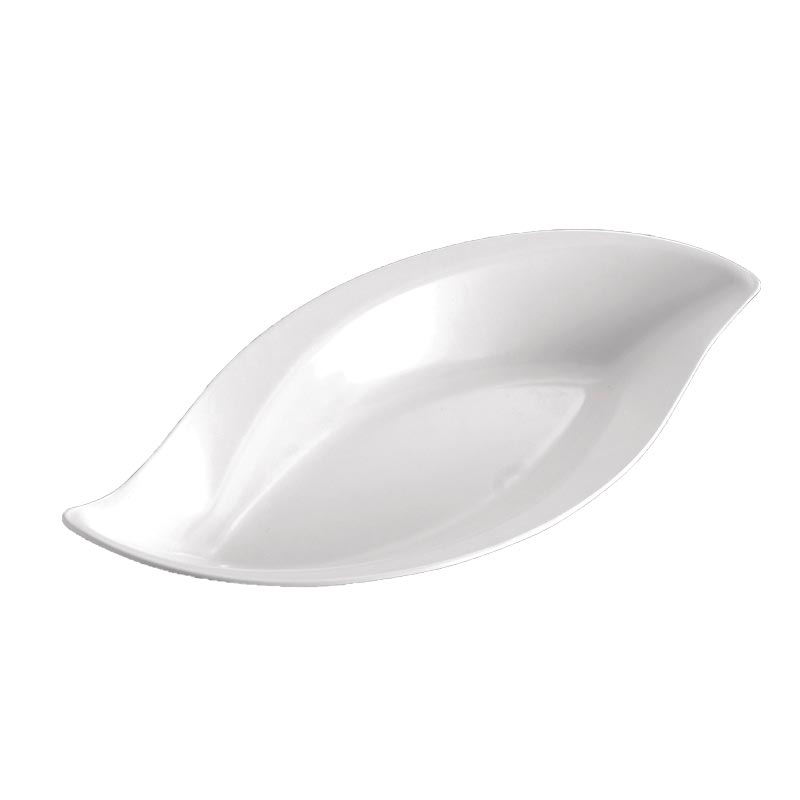 biradli brd118520 melamin kayik soguk meze sunum tabagi 50x24x6 cm servis ve sunum ekipmani