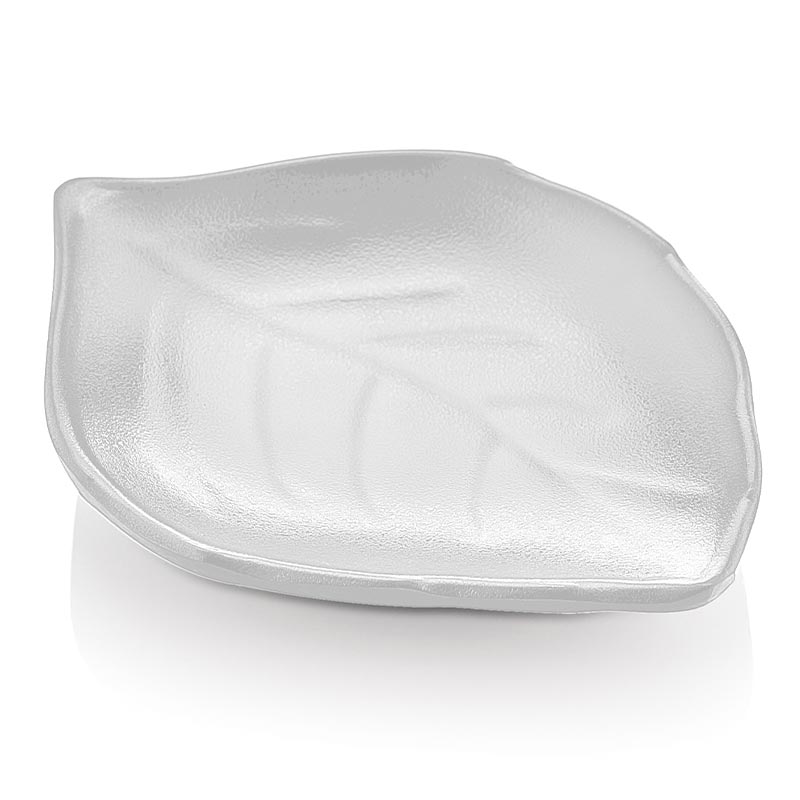 biradli 14027b minimal yaprak sunum tabagi 114x86x2 cm beyaz servis ve sunum ekipmani