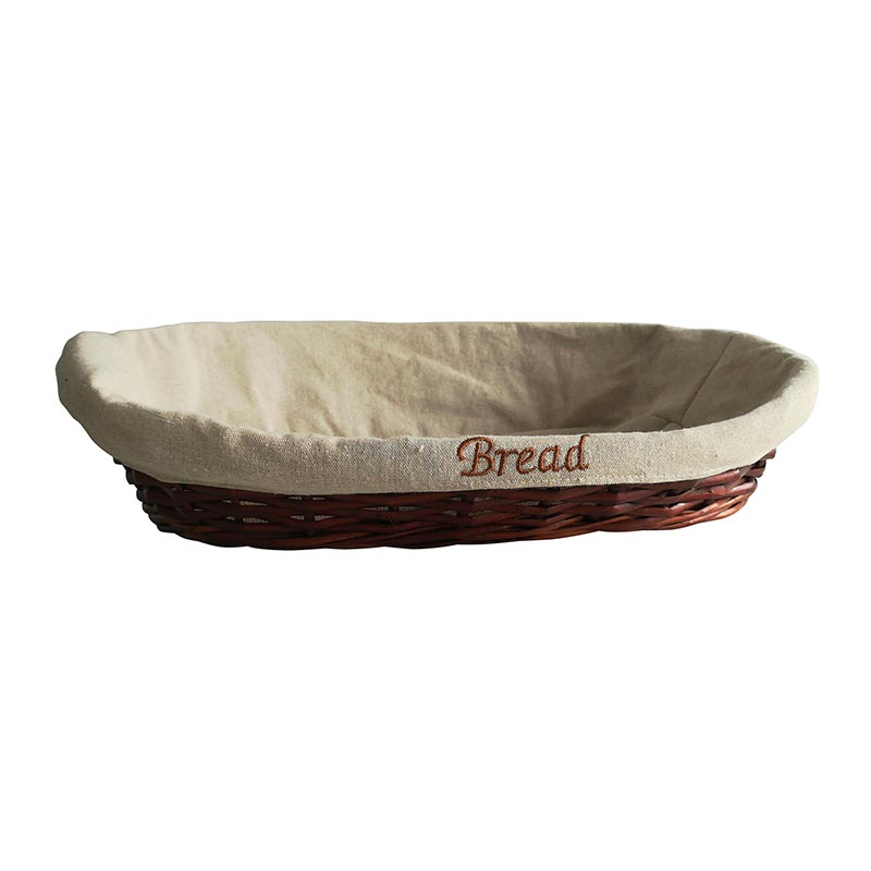 biradli grv901l oval konik ekmek sepeti 55x40x717 cm profesyonel mutfak ekipmani