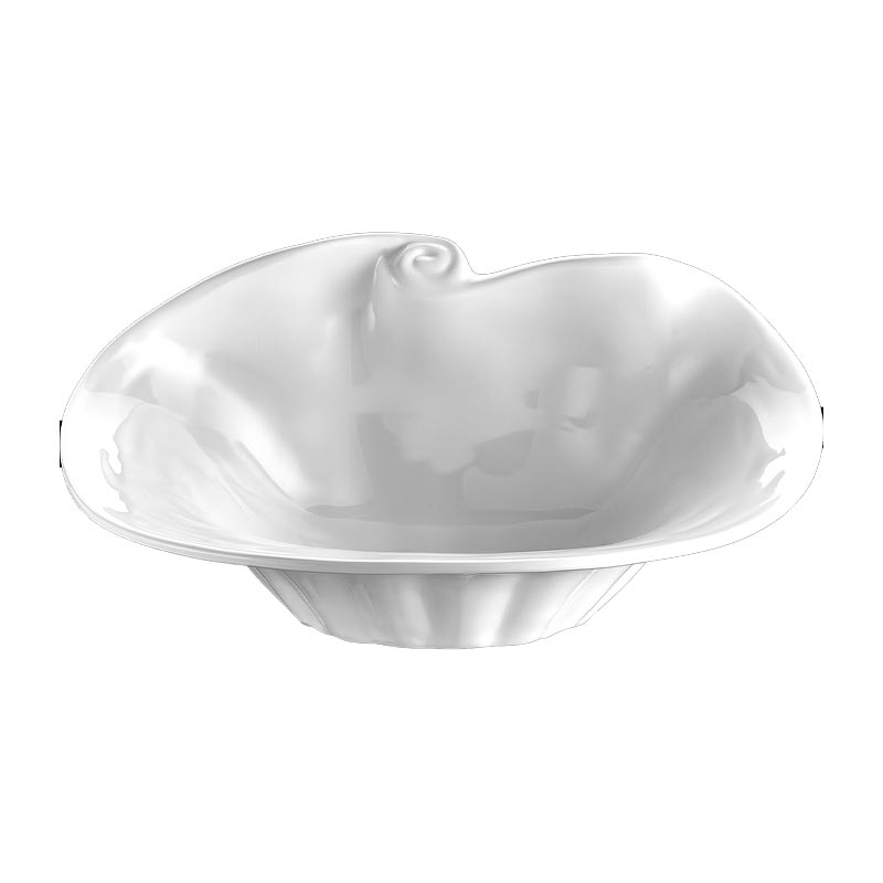 biradli brd 622600 oval melamin sunum kasesi 29x24x13 cm servis ve sunum ekipmani