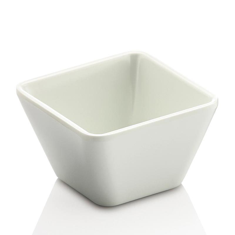 biradli 206503b melamin sosluk 7x7x4 cm beyaz profesyonel mutfak ekipmani