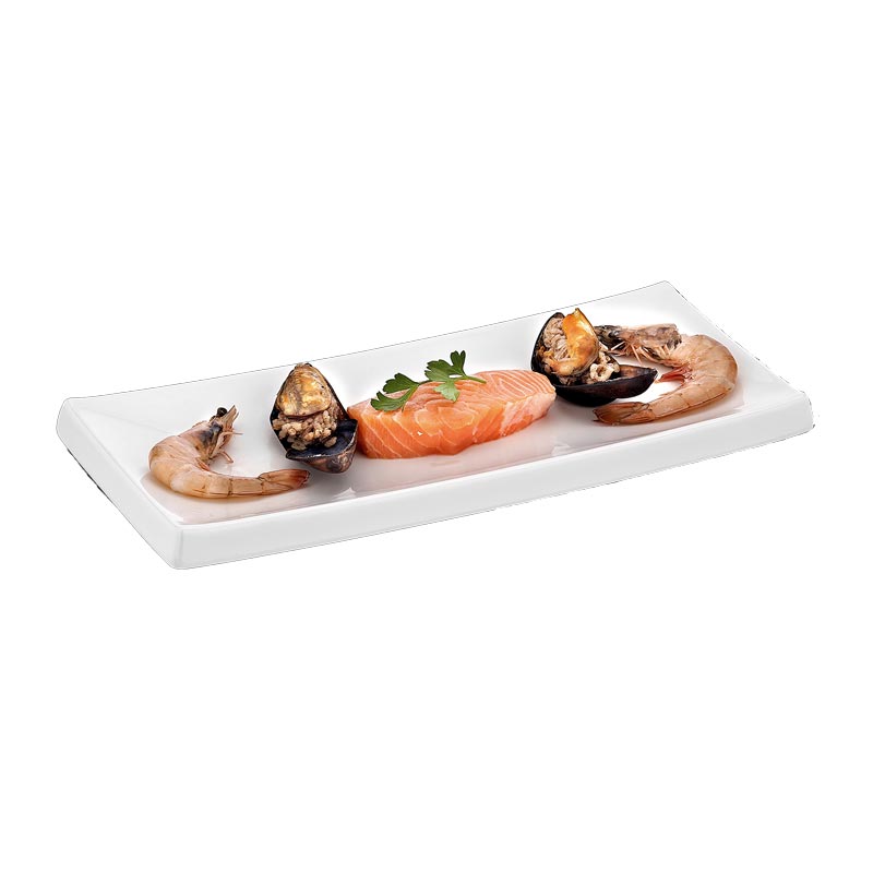 biradli brd411330 melamin sushi sunum tepsisi 34x15x2 cm servis ve sunum ekipmani