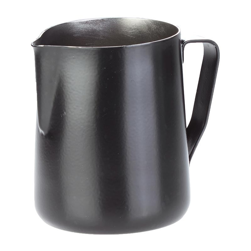 Biradlı GRV-039 Süt Potu Pitcher, 300 ml, Siyah, kahve aksesuarı