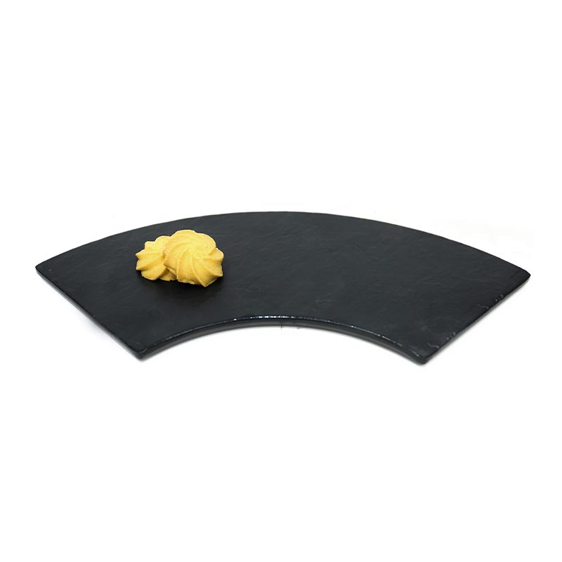 biradli brd16906 tarako egik sunum tabagi 355x13x12 cm siyah servis ve sunum ekipmani