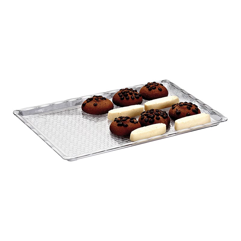 biradli brdc002 polikarbon teshir tepsisi 20x30 cm servis ve sunum ekipmani