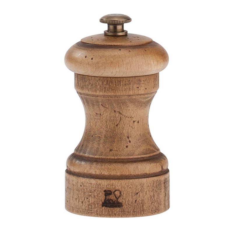 Peugeot Bistro Antique Karabiber Değirmeni, Ahşap, 10 cm, biber değirmeni