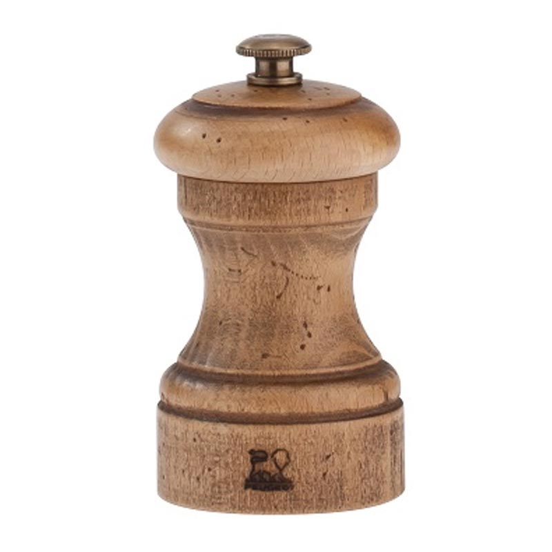 Peugeot Bistro Antique Tuz Değirmeni, Ahşap, 10 cm, tuz değirmeni