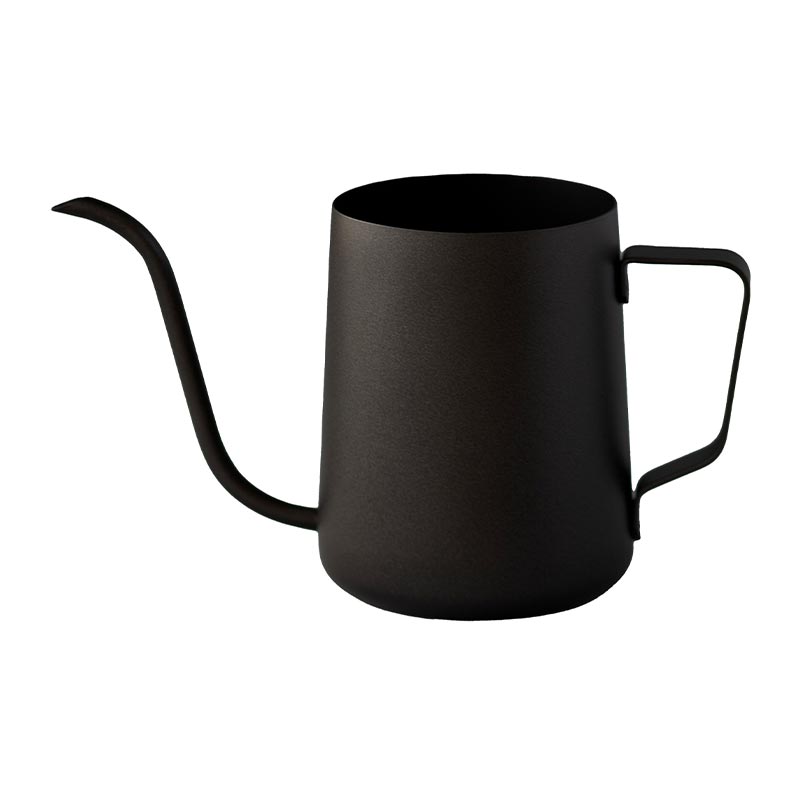 Black Goat Kapaksız Mini Drip Kettle, 600 ml, Siyah, kahve aksesuarı