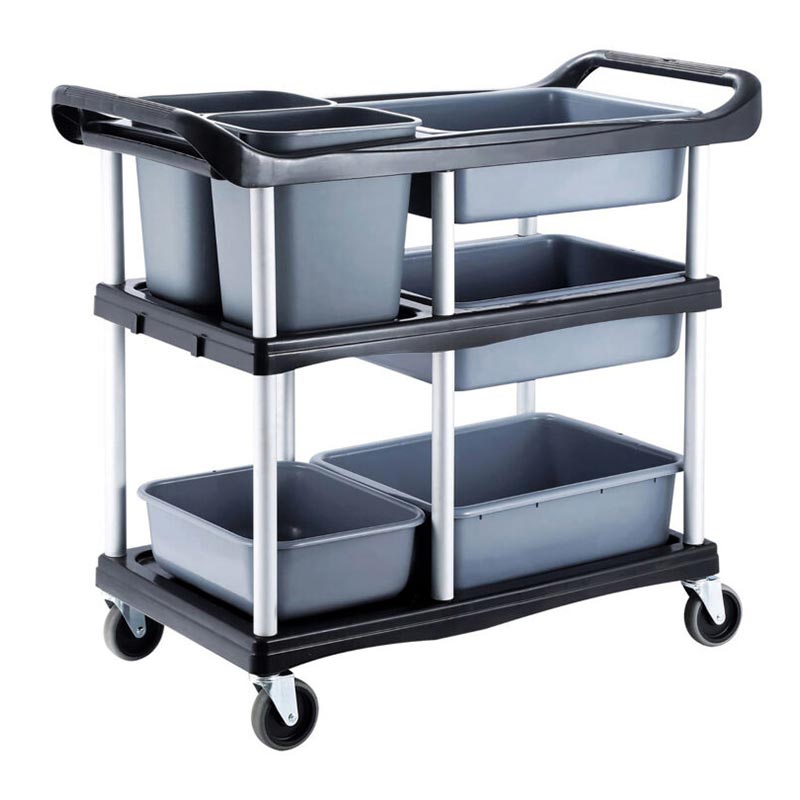 biradli brd51 bos toplama servis arabasi 104x46x91 cm profesyonel mutfak ekipmani