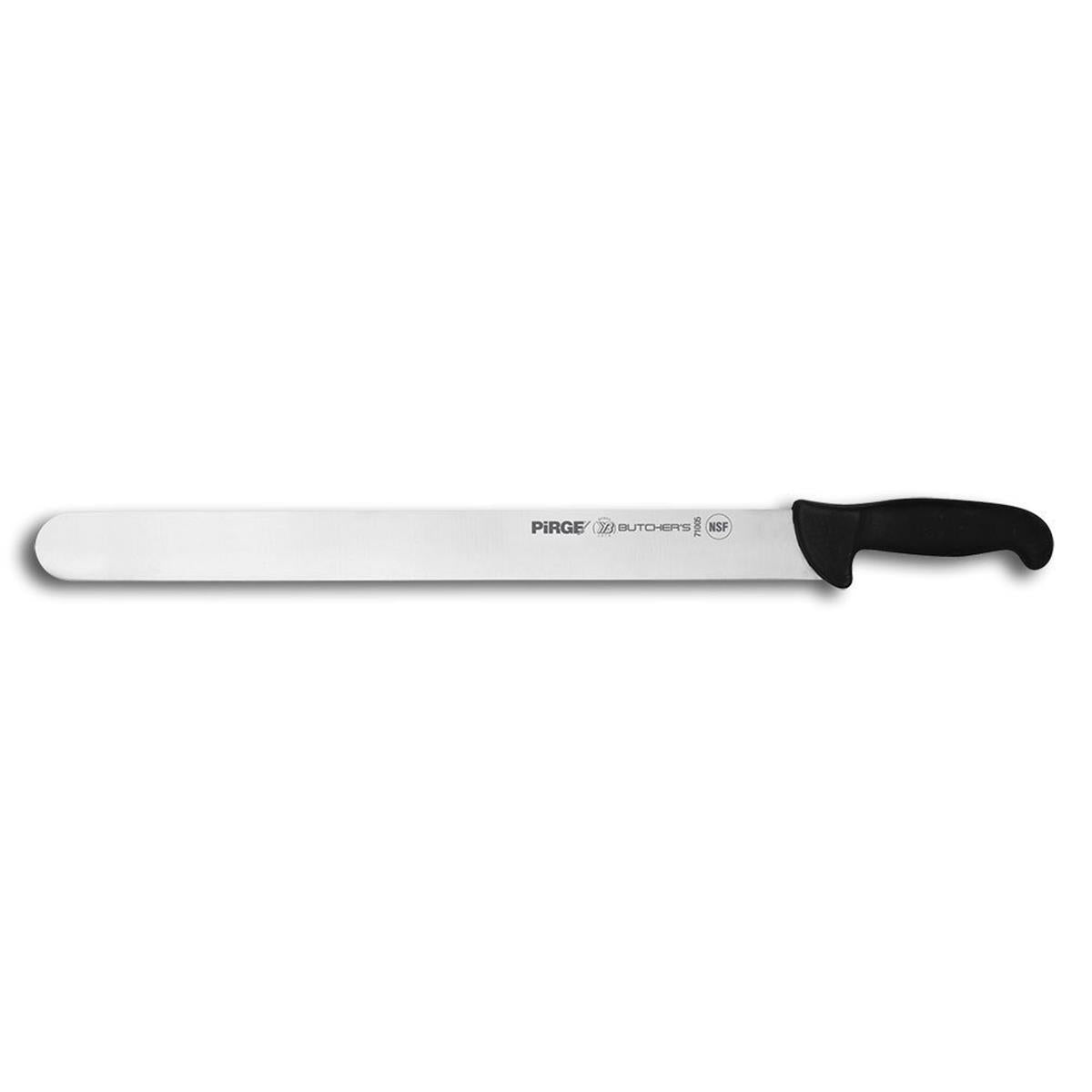 Pirge Butcher's Döner Bıçağı Dar Sert 45 Cm Siyah, döner bıçağı
