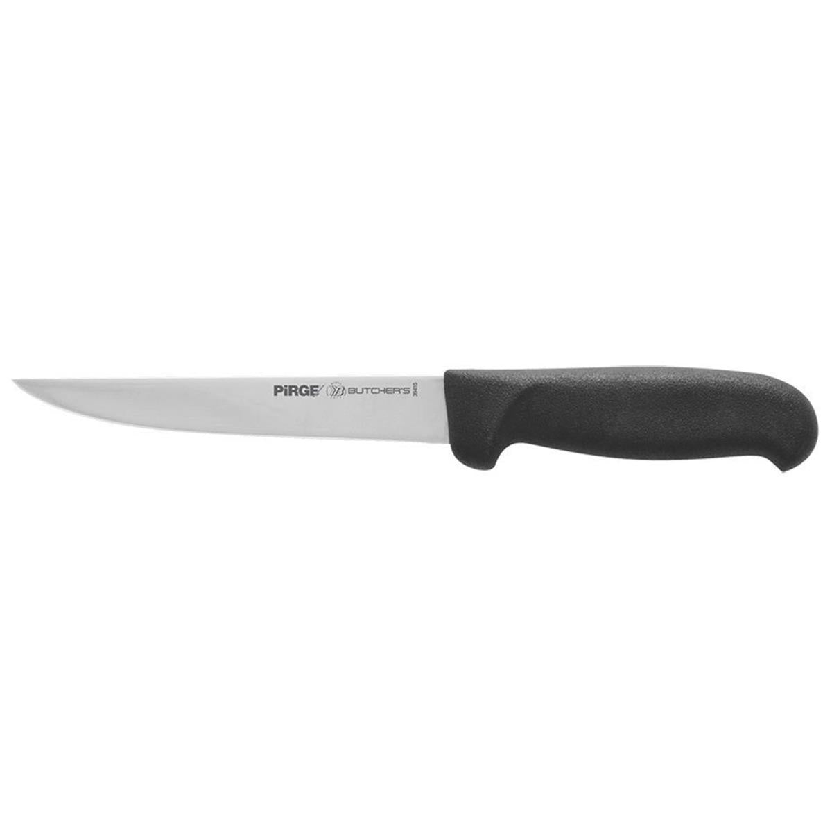 Pirge Butcher's Sıyırma Bıçağı Düz 15 Cm Siyah, sıyırma ve ayırma bıçağı