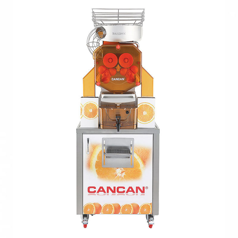 cancan 38 otomatik portakal sikma makinesi depolu meyve suyu ekipmani