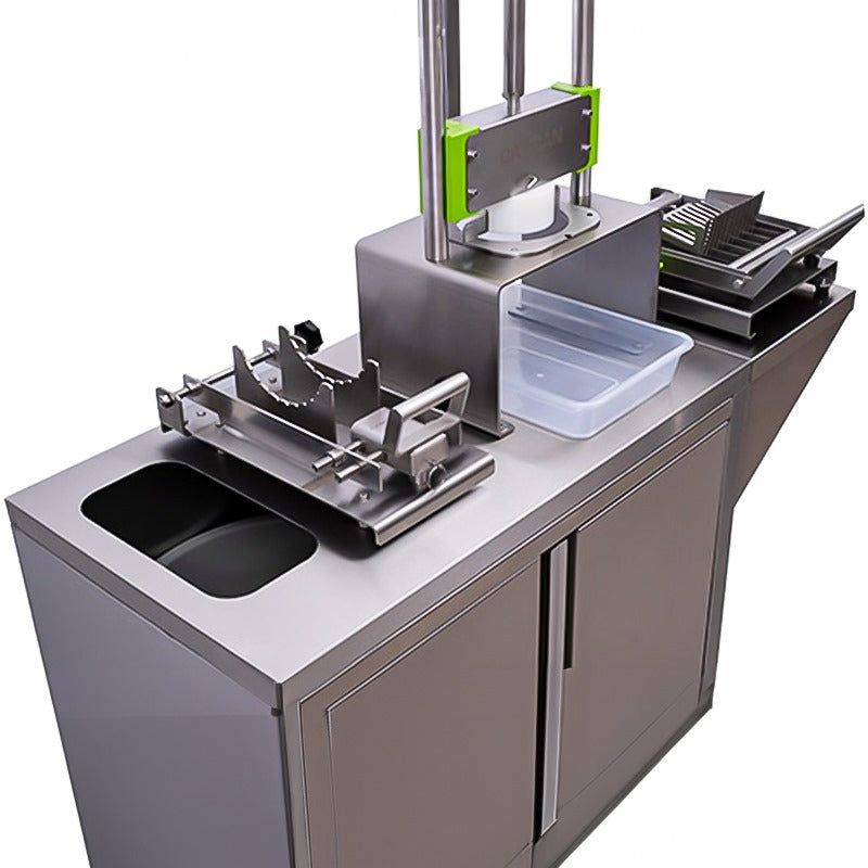 cancan 3lu ananas soyma ve dilimleme seti kesme ve dograma ekipmani