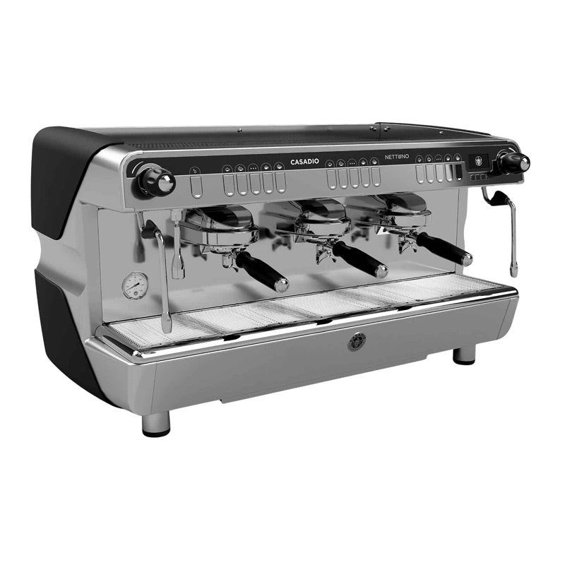 Casadio NETTUNO A3 ES TC Tall Cup Tam Otomatik Espresso Kahve Makinesi, 3 Gruplu, Siyah, kahve aksesuarı