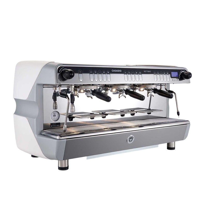 Casadio NETTUNO A3 TC Tall Cup Tam Otomatik Espresso Kahve Makinesi, 3 Gruplu, Beyaz, kahve aksesuarı