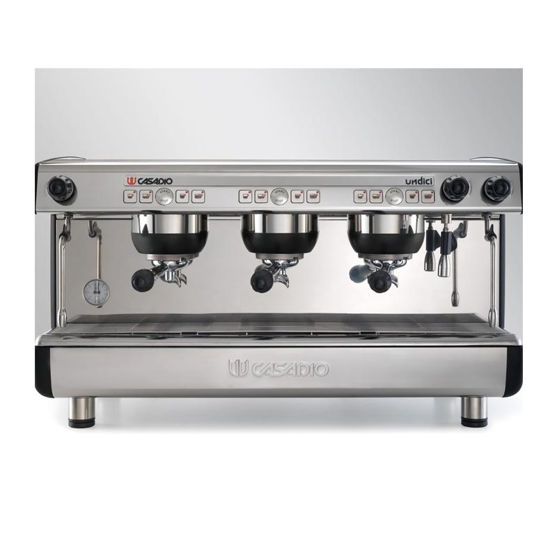 Casadio Undici A-3 Tam Otomatik Espresso Kahve Makinesi, 3 Gruplu, kahve aksesuarı