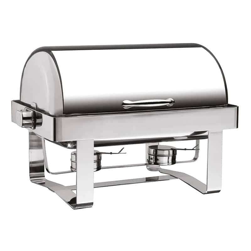 oztiryakiler chafing dish 180 derece acilir kapak duz ayak