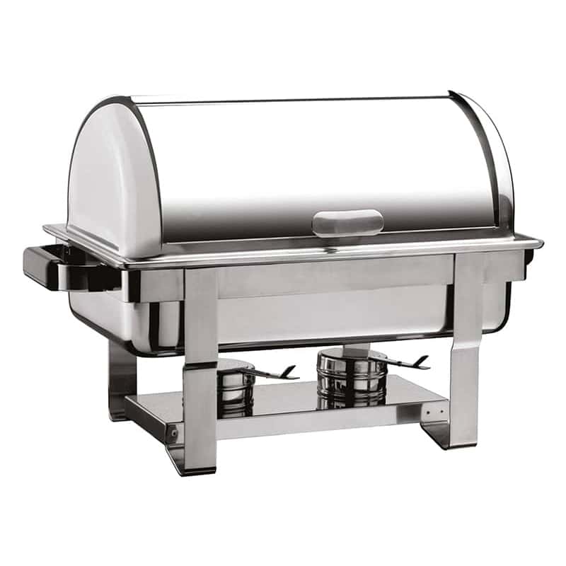oztiryakiler chafing dish yekpare rolltop kapak was ayak
