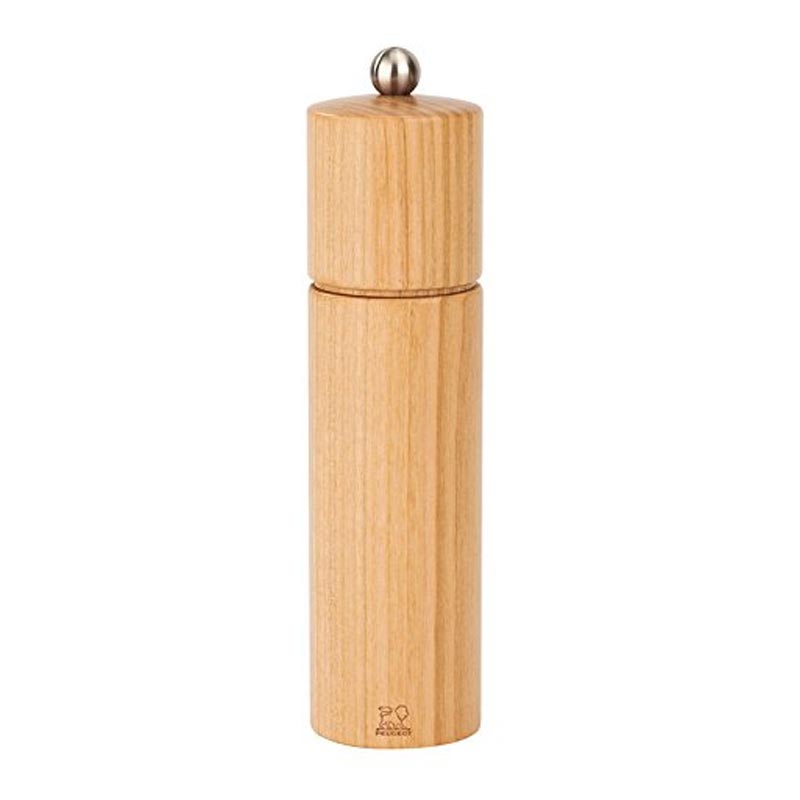 Peugeot Chatel Merisier Naturel Tuz Değirmeni, 21 cm, tuz değirmeni