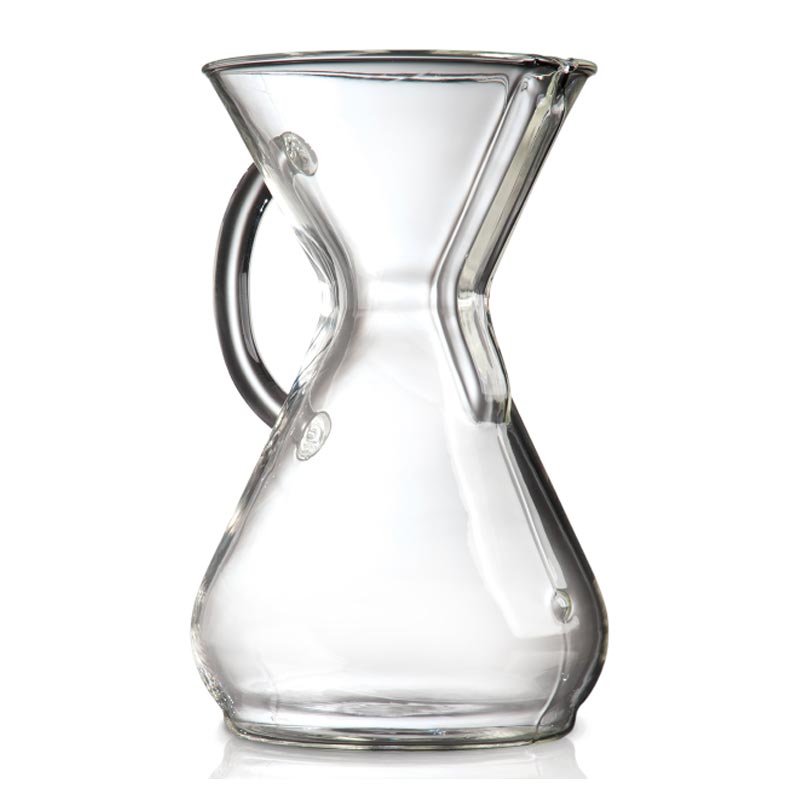 Chemex 8 Cup, Cam Tutacaklı, chemex kahve demleyici