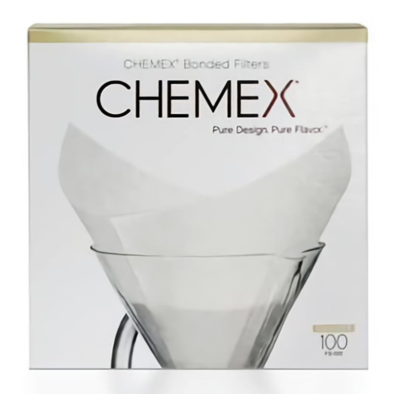 Chemex Filtre Kağıdı, 6-8 Cup Model İçin, 100 Adet, chemex kahve demleyici