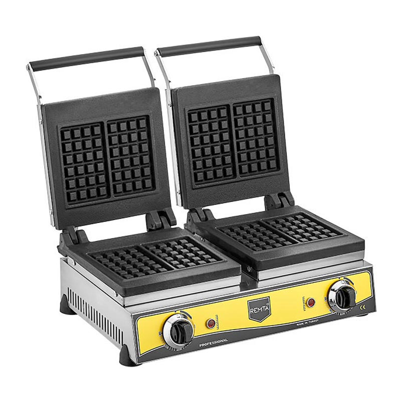 Remta W14 Çiftli Kare Model Waffle Makinesi, Elektrikli, waffle makinesi