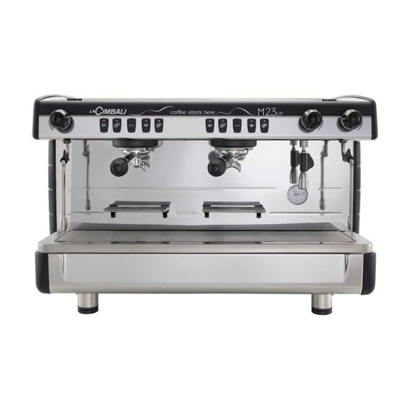 La Cimbali M23 UP DT/2 Tam Otomatik Tall Cup Espresso Kahve Makinesi, 2 Gruplu, kahve aksesuarı