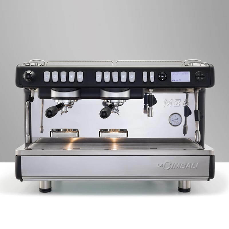 La Cimbali M26 TE DT/2 Tall Cup Tam Otomatik Espresso Kahve Makinesi, Turbo Steam, 2 Gruplu, kahve aksesuarı