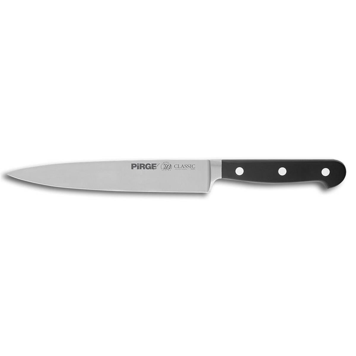Pirge Classic Et Dilimleme Bıçağı 18 Cm Siyah, dilimleme bıçağı
