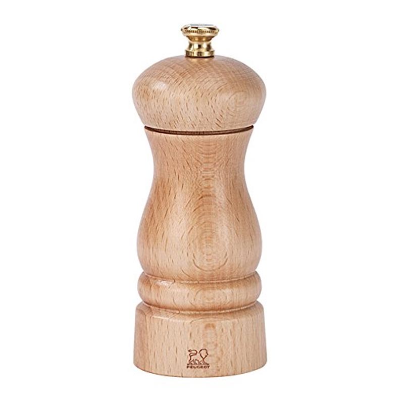 Peugeot Clermont Natural Karabiber Değirmeni, 13 cm, biber değirmeni