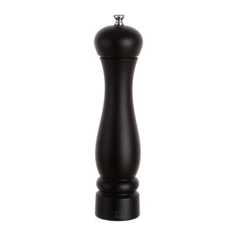Peugeot Clermont Tuz Değirmeni, 24 cm, Mat Siyah, tuz değirmeni