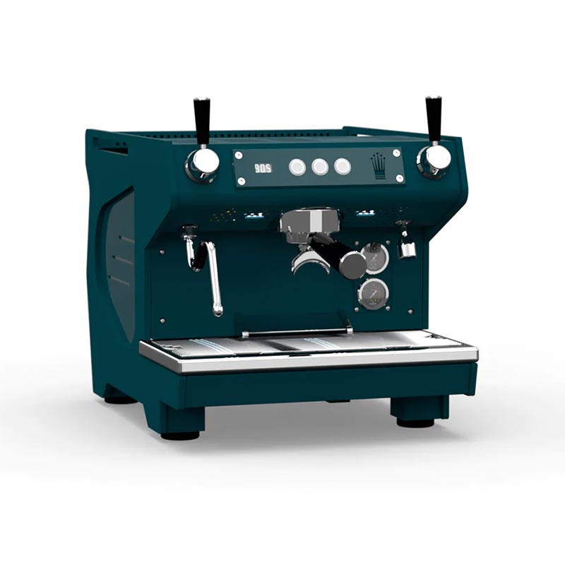 Conti Monaco ACE-R Tam Otomatik Espresso Kahve Makinesi, 1 Gruplu, Okyanus Mavi, espresso takip aynası