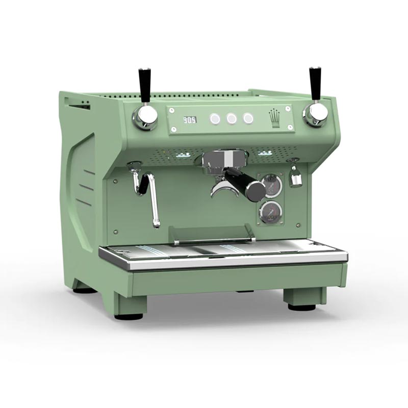 Conti Monaco ACE-R Tam Otomatik Espresso Kahve Makinesi, 1 Gruplu, Yeşil, espresso takip aynası