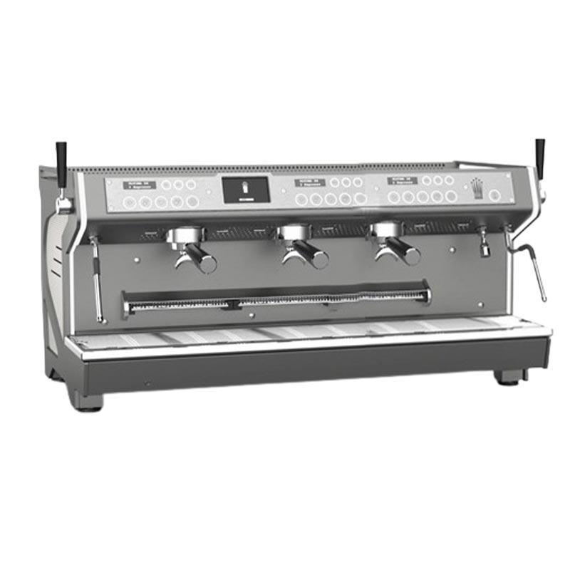 Conti Monaco MC Ultima Tam Otomatik Espresso Makinesi, 3 Gruplu, Gri, kahve aksesuarı