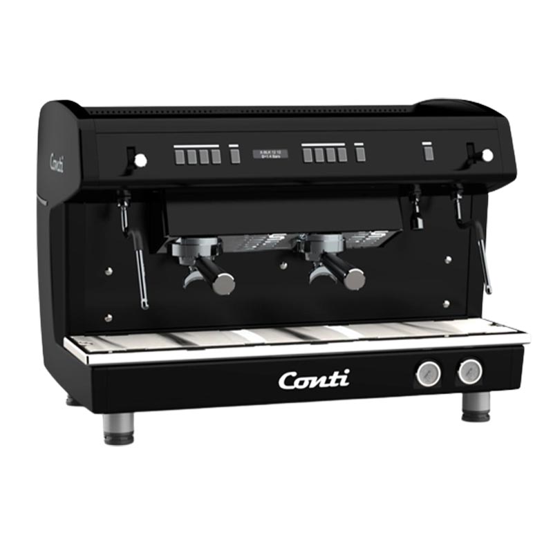 Conti Monaco X-ONE TCIEvo Tam Otomatik Espresso Makinesi, 2 Gruplu, Siyah, kahve aksesuarı