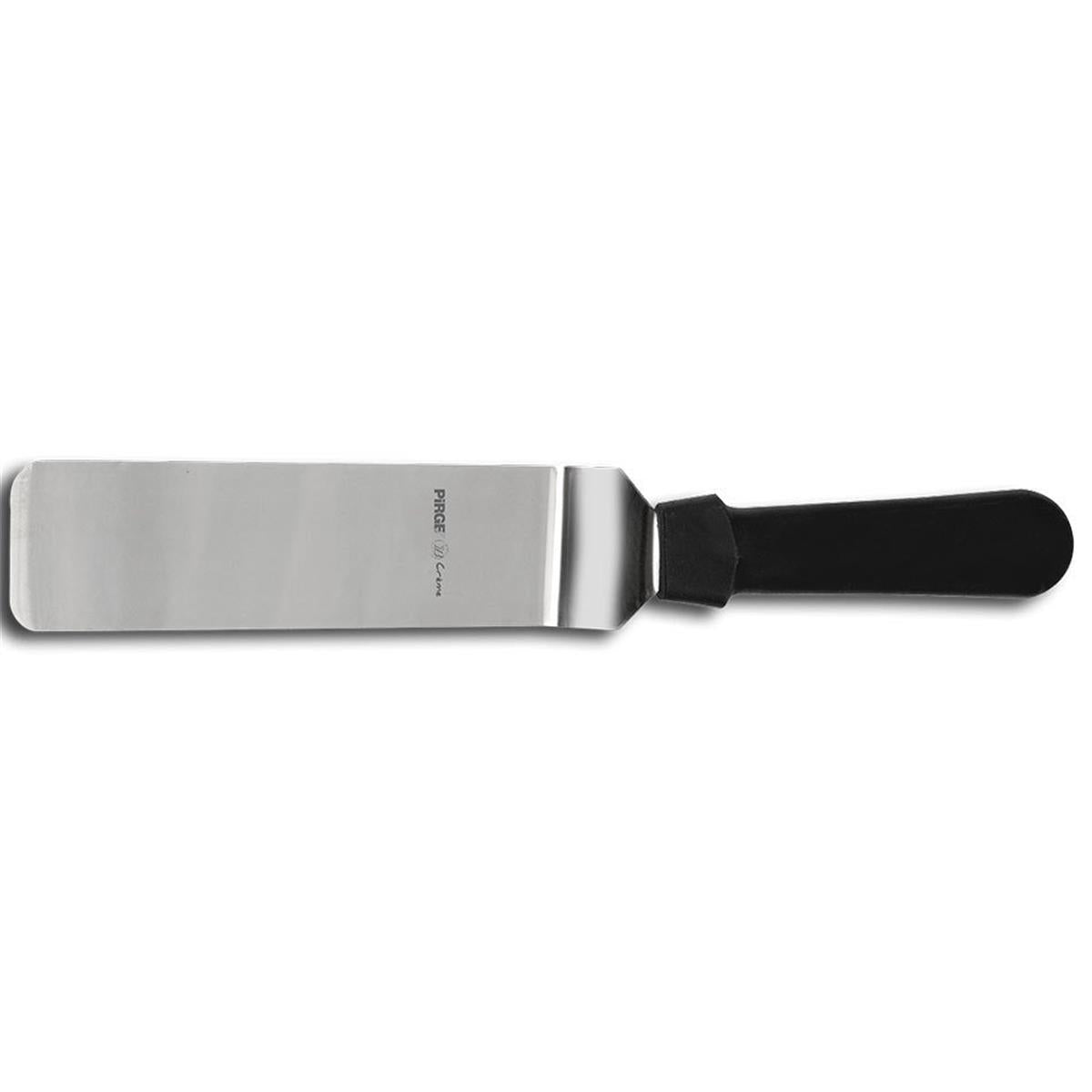 Pirge Creme Dar Kürek 20 Cm Siyah, spatula ve palet