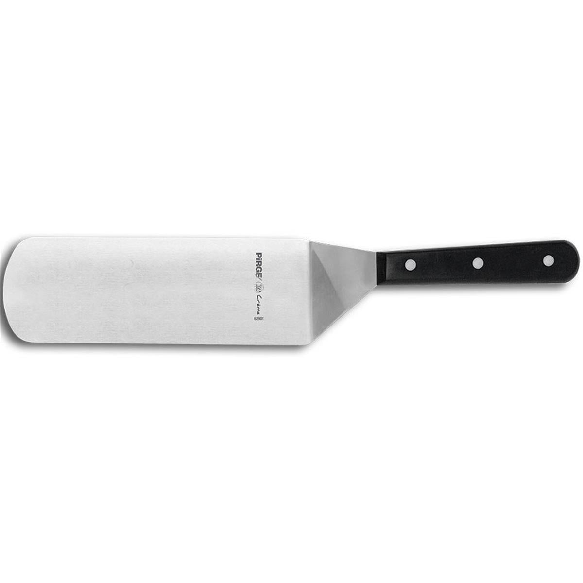 Pirge Creme Geniş Kürek 26 Cm Siyah, spatula ve palet