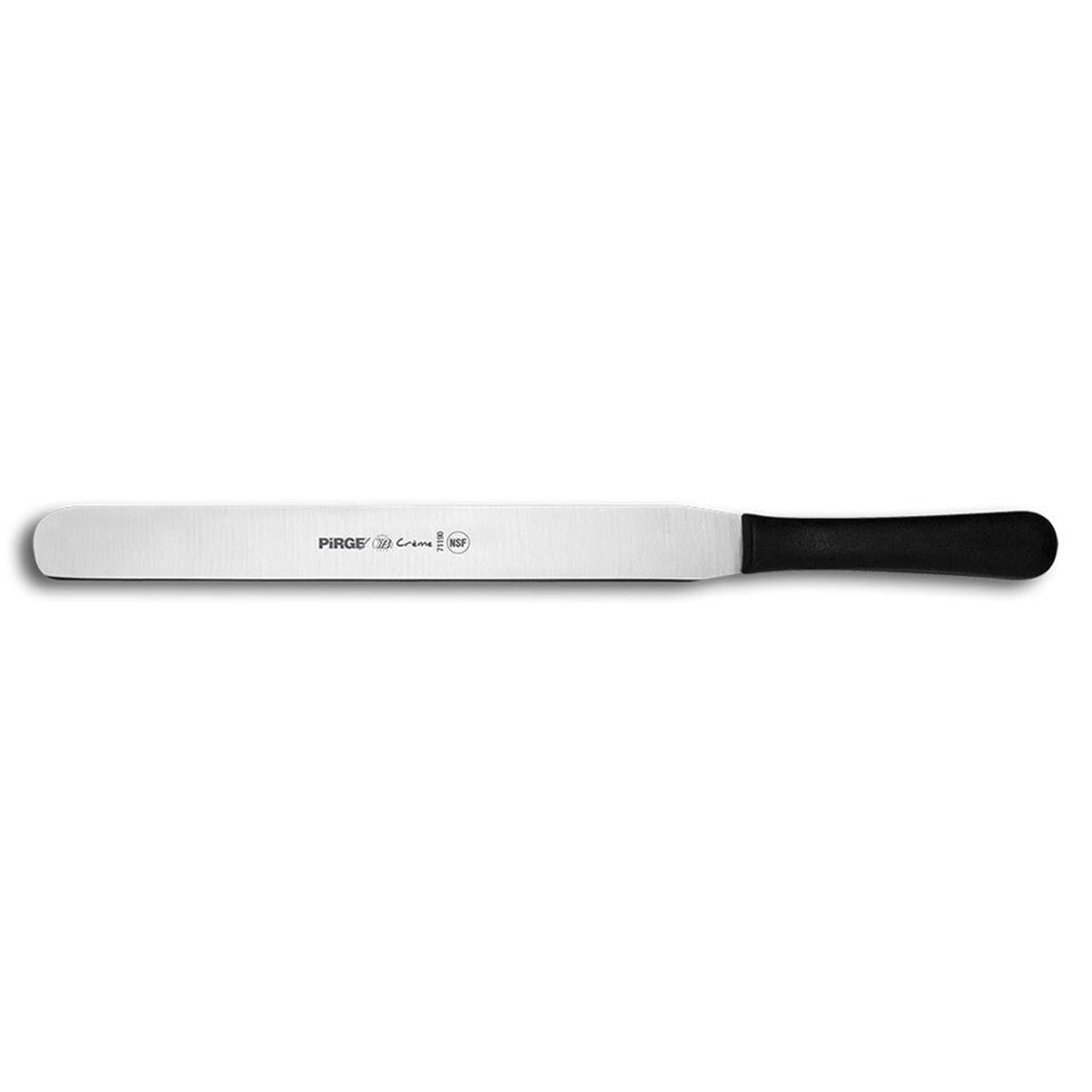 Pirge Creme Pasta Bıçağı 30 Cm Siyah, spatula ve palet